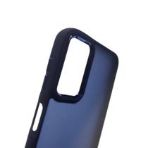 Capinha Compatível com A14 Fosca com Borda Colorida Anti Impacto Kit 1, 2 ou 3 Unidades
