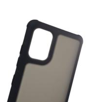 Capinha Compatível com A51 Fosca Anti-Impacto com Borda Colorida 8 Cores Escolha a Cor Kit 2/3