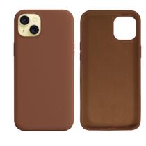 Capinha Compatível com iPhone 15 Plus Silicone com interior Aveludado Diversas Cores