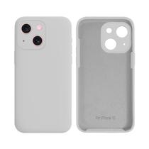 Capinha Compatível com iPhone 15 Silicone com Interior Aveludado Proteção de Câmera