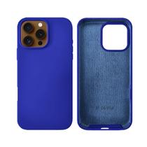 Capinha Compatível com iPhone 16 Pro Silicone com interior aveludado Novidade