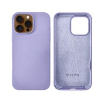 Capinha Compatível com iPhone 16 Pro Silicone com interior aveludado Novidade