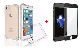 Capinha Compatível Com iPhone 6 / 6s / 7 / 8 / 7 Plus + Película de vidro 3D (Selecione seu modelo no anuncio) - Smart Select