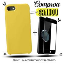 Capinha Compatível Com iPhone 7 / 8 / SE 2020 + Película de Vidro 3D