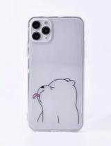 Capinha Compatível com iPhone Personalizada Urso