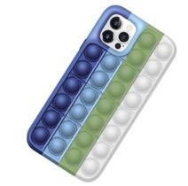 Capinha Compatível Com iPhone Pop It Anti Stress Fidget Toy