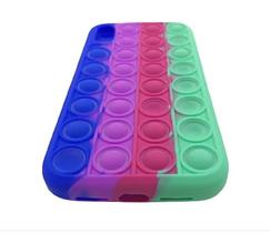 Capinha Compatível Com iPhone Pop It Anti Stress Fidget Toy