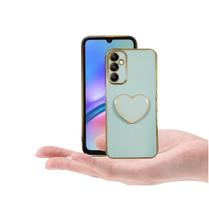 Capinha Compatível com Samsung A05S Suporte Coração