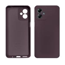 Capinha Compatível Moto G14 Silicone Proteção de Câmera Lisa