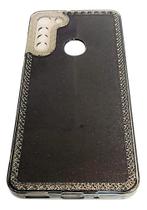 Capinha Compatível Para Moto G8 Transparente Com Glitter Capinha Compatível Para Moto G8 Transparente Com Glitter