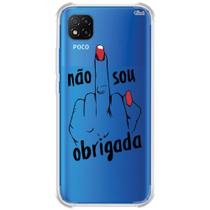 Capinha Compatível para Poco C3 (1537) Não Obrigada