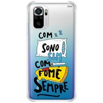 Capinha Compatível para Redmi Note 10S (0467) Fome Sempre