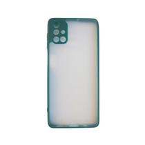 Capinha Compatível Samsung Galaxy M51 Silicone - Verde