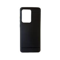 Capinha Compatível Samsung S20 Ultra Emborrachada Preto