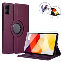 Capinha Couro 360 Para Xiaomi Redmi Pad Se + Vidro + Caneta