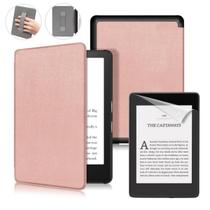 Capinha Couro Com Alça Para Kindle 12 Rs23Cv 6.0 + Película