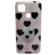 Capinha De Celular Compativel com Xiaomi Redmi 9c Tela 6.53 Com Suporte