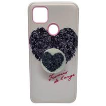 Capinha De Celular Compativel com Xiaomi Redmi 9c Tela 6.53 Com Suporte