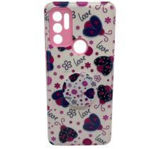 Capinha de Celular P/ Motorola Moto G60s XT2133-1 Com Suporte