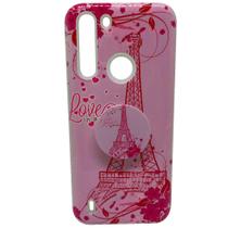 Capinha de Celular P/ Motorola Moto One Fusion Plus XT2067 Com Suporte