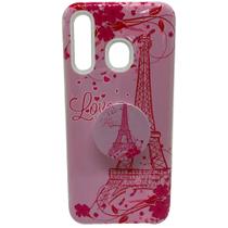 Capinha de Celular P/ Samsung Galaxy A20 SM-A205G / A30 SM-A305GT Com Suporte