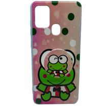 Capinha De Celular P/ Samsung Galaxy A21s SM-A217 Com Suporte