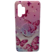 Capinha De Celular P/ Samsung Galaxy A32 4G SM-A325M Com Suporte