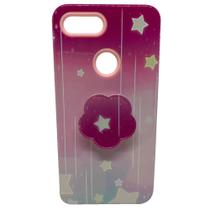 Capinha de Celular P/ Xiaomi Mi 8 Lite Tela 6.26 Com Suporte Stars