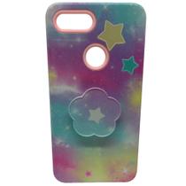 Capinha de Celular P/ Xiaomi Mi 8 Lite Tela 6.26 Com Suporte Stars