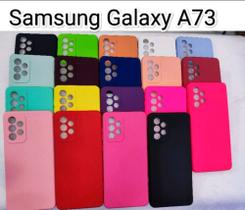 Capinha De Celular Para Samsung A73 Silicone Com AVELUDADA