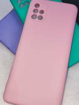 Capinha De Celular Para Samsung Galaxy A51 Silicone Com Aveludada