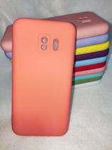 Capinha de celular Para Samsung Galaxy J2 CORE Em Silicone Aveludo - Bem