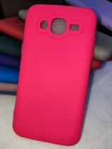 Capinha De Celular Para Samsung J5 Silicone Com AVELUDADA