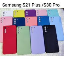 Capinha De Celular Para Samsung S21 Plus /S30 Pro Silicone Com Aveludada