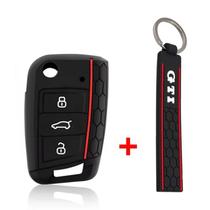 Capinha De Chave + Chaveiro GTI VW Nivus Novo Polo Virtus T Cross Golf Jetta Tiguan entre outros.