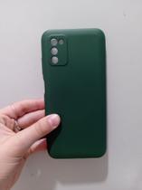 Capinha De Silicone Aveludada Para Samsung Galaxy A03S