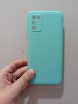 Capinha De Silicone Aveludada Para Samsung Galaxy A03S