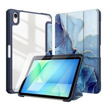 Capinha Estampada Mármore Para Tablet S10 Fe 10.9 + Película