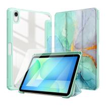 Capinha Estampada Mármore Para Tablet S10 Fe 10.9 + Película