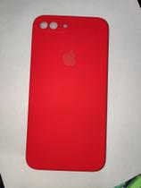 Capinha Flexível De Soft Silicone Para IPHONE 7 PLUS/8 PLUS(04 vermelho)