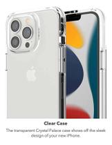 Capinha Gear4 Crystal Palace Compativel Ip 13 Pro Max Transparente Crystal Palace