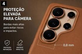 Capinha Híbrida Reforçada Compatível com Samsung Galaxy S26 Ultra Bordas de Silicone Anti-Shock Design Minimalista Elega Capinha Híbrida Reforçada Compatível com Samsung Galaxy S26 Ultra Bordas de Silicone Anti-Shock Design Minimalista Elega