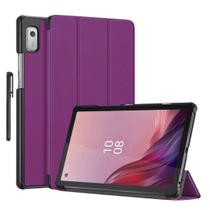 Capinha interior camurça para Tab M9 2020 9” + caneta touch Cor da capa:Roxo Capinha interior camurça para Tab M9 2020 9” + caneta touch Cor da capa:Roxo