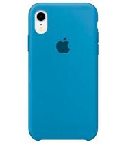 Capa de silicone aveludada Iphone XR - PRETA