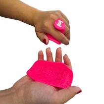 Capinha Luva Para Alongamento Academia Seguro Testado Antiqueda Antiderrapante Cor Rosa Neon Capinha Luva Para Alongamento Academia Seguro Testado Antiqueda Antiderrapante Cor Rosa Neon