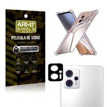 Capinha Moto E23 + Película De Câmera + Película De Vidro 3D