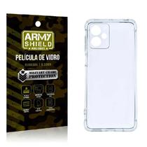Capinha Moto G14 + Película Vidro 3D - Armyshield