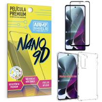 Capinha Moto G200 Anti Shock + Película Nano Cerâmica 9D