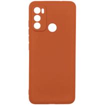 Capinha Moto G60 Silicone Interior Aveludado