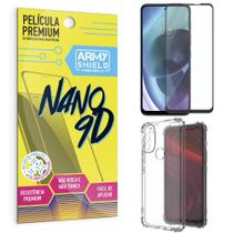 Capinha Moto G71 + Película Premium Nano 9D - Armyshield